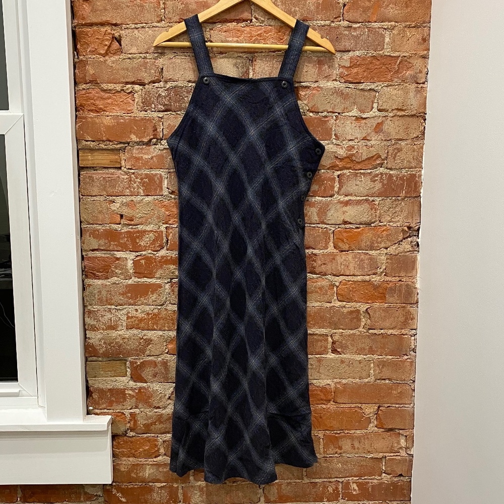 LL Bean Warm Dress plaid